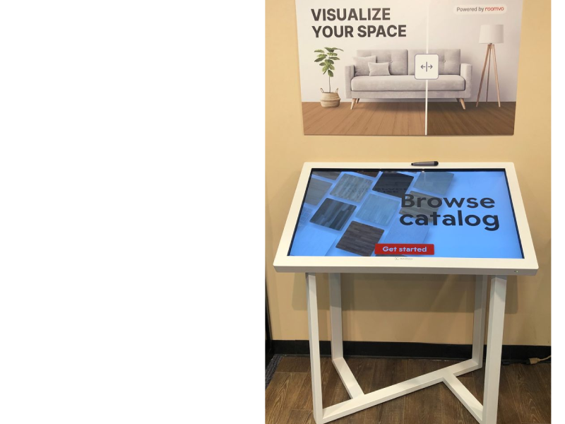 Roomvo flooring visualizer showing luxury vinyl plank-800x600